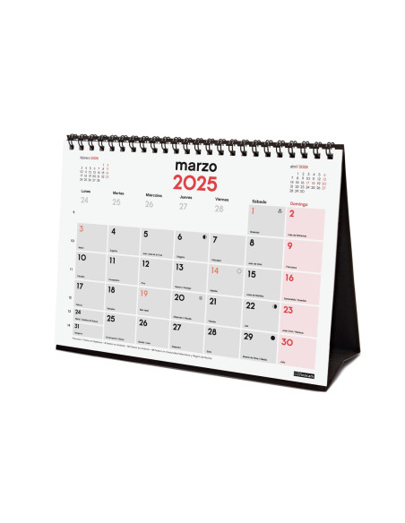 FINOCAM CALENDARIO DE SOBREMESA PARA ESCRIBIR S-210X150MM NEUTRO 2025