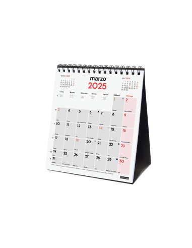 FINOCAM CALENDARIO DE SOBREMESA PARA ESCRIBIR XS-140X150MM NEUTRO 2025