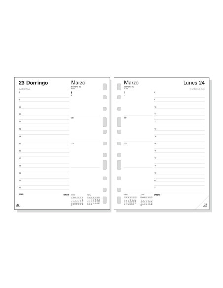 FINOCAM RECAMBIO AGENDA ANUAL MULTIFIN 3002-155X215MM 1DP 2025