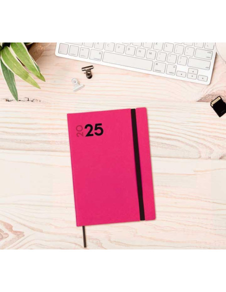 FINOCAM AGENDA ANUAL DYNAMIC MARA Y10-140X204MM 1DP FUCSIA 2025
