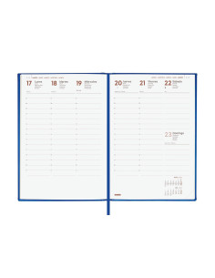 FINOCAM AGENDA ANUAL DYNAMIC LONDON Y10-140X204MM SVV AZUL 2025 2