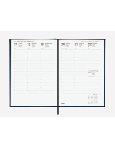 FINOCAM AGENDA ANUAL DYNAMIC LONDON Y10-140X204MM SVV NEGRO 2025 2