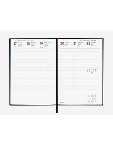 FINOCAM AGENDA ANUAL DYNAMIC LONDON Y10-140X204MM SVV NEGRO 2025