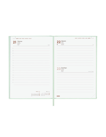 FINOCAM AGENDA ANUAL DYNAMIC LONDON Y10-140X204MM 1DP MENTA 2025