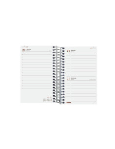FINOCAM AGENDA ANUAL YEAR ESPIRAL E3-79X127MM 1DP ROJO 2025 2