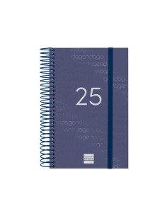 FINOCAM AGENDA ANUAL YEAR ESPIRAL E5-117X181MM 1DP AZUL 2025