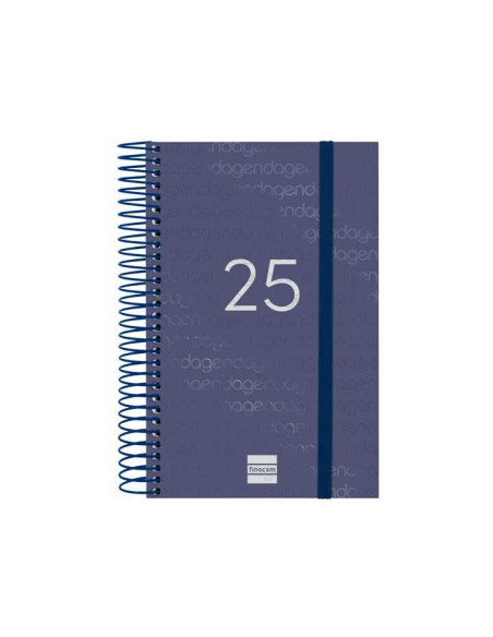 FINOCAM AGENDA ANUAL YEAR ESPIRAL E5-117X181MM 1DP AZUL 2025