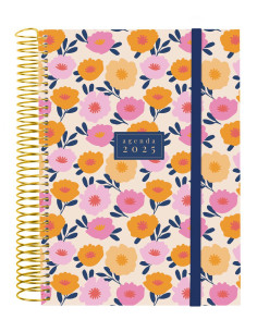 FINOCAM AGENDA ANUAL DESIGN COLLECTION ESPIRAL E10-155X212MM 1DP GOLDY 2025