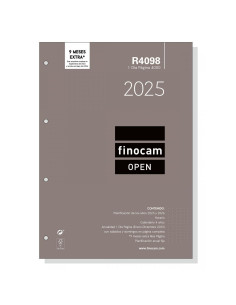 FINOCAM RECAMBIO ANUAL OPEN R4098 4000-210X297MM 1DP 2025