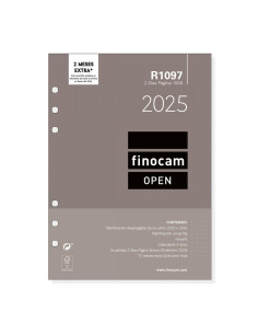 FINOCAM RECAMBIO ANUAL OPEN R1097 1000-155X215MM 2DP 2025