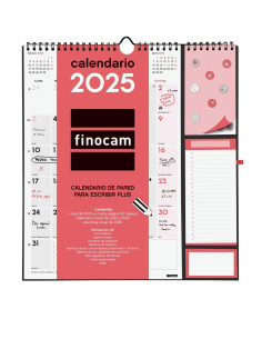 FINOCAM CALENDARIO DE PARED PLUS-215X325MM NEUTRO 2025