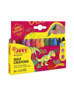 ESTUCHE 12 CERAS JOVI WAX CRAYONS JUMBO