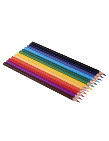 CAJA 12 LÁPICES DE COLORES JOVI COLORED