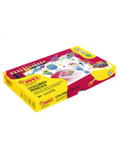 LAPICES de COLORES JOVI CAJA de 144
