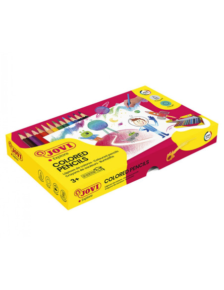 LAPICES de COLORES JOVI CAJA de 144
