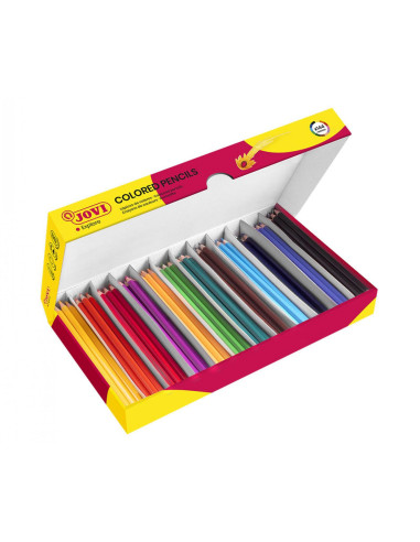 LAPICES de COLORES JOVI CAJA de 144