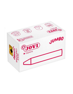 ESTUCHE 12 CERAS JOVI WAX CRAYONS JUMBO 2