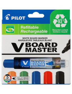 ESTUCHE 5 ROTULADORES PILOT VBOARD MASTER