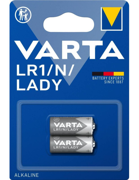BLÍSTER 2 PILAS VARTA ALCALINA N LR1