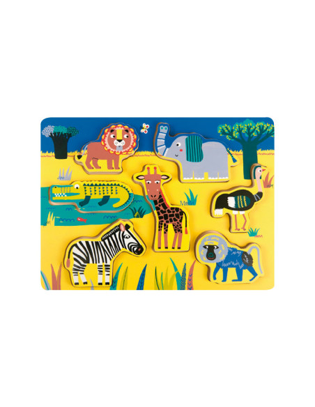 PUZZLE 7 PIEZAS ANDREU TOYS JUNGLE