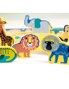 PUZZLE 7 PIEZAS ANDREU TOYS JUNGLE 2
