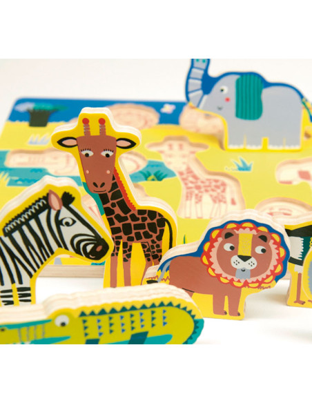 PUZZLE 7 PIEZAS ANDREU TOYS JUNGLE