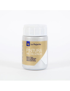 LA PAJARITA PINTURA METALIZADA ME-01 35ML PLATA