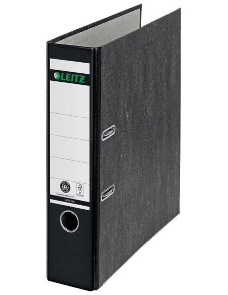 ARCHIVADOR palanca LEITZ 180 A4 80mm NEGRO