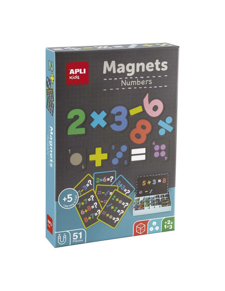 JUEGO MAGNÉTICO APLI KIDS NUMBERS