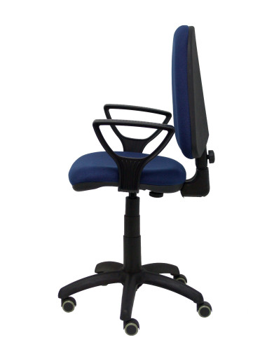 SILLA OPERATIVA AYNA BALI CON BRAZOS FIJOS Y RUEDAS DE PARQUE