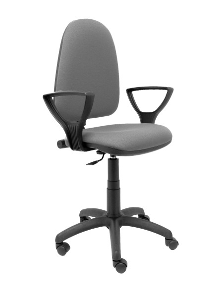 SILLA PIQUERAS Y CRESPO AYNA MECANISMO CONTACTO PERMANENTE CON REGULACION DE PROFUNDIDAD ASIENTO Y RESPALDO TAPIZADO BALI GRIS M