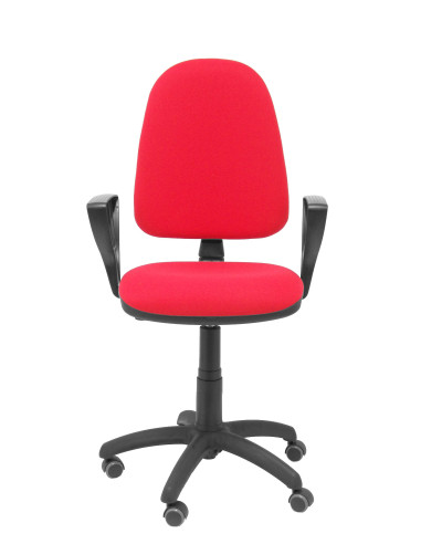 SILLA OPERATIVA AYNA BALI CON BRAZOS FIJOS Y RUEDAS DE PARQUE