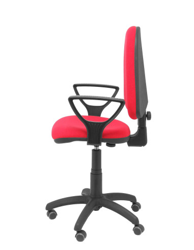 SILLA OPERATIVA AYNA BALI CON BRAZOS FIJOS Y RUEDAS DE PARQUE