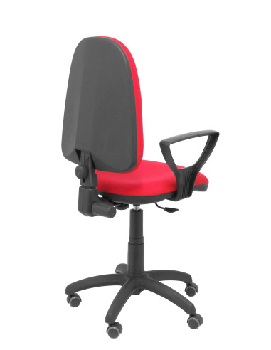 SILLA OPERATIVA AYNA BALI CON BRAZOS FIJOS Y RUEDAS DE PARQUE