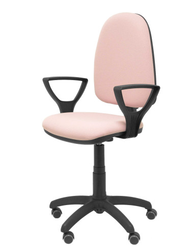 SILLA OPERATIVA AYNA BALI CON BRAZOS FIJOS Y RUEDAS DE PARQUE