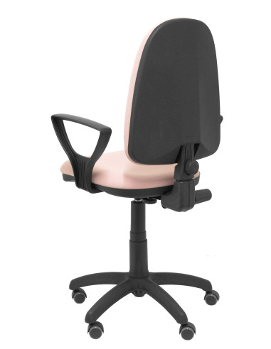 SILLA OPERATIVA AYNA BALI CON BRAZOS FIJOS Y RUEDAS DE PARQUE