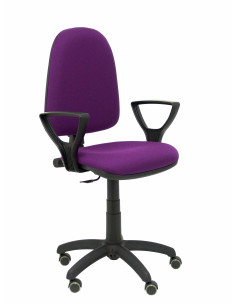 SILLA OPERATIVA AYNA BALI CON BRAZOS FIJOS Y RUEDAS DE PARQUE