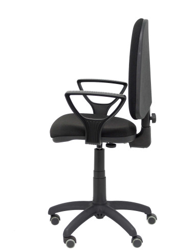 SILLA OPERATIVA AYNA BALI CON BRAZOS FIJOS Y RUEDAS DE PARQUE