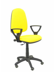 SILLA OPERATIVA AYNA BALI CON BRAZOS FIJOS Y RUEDAS DE PARQUE