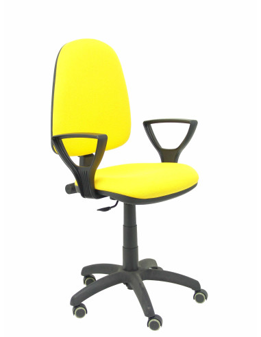 SILLA OPERATIVA AYNA BALI CON BRAZOS FIJOS Y RUEDAS DE PARQUE