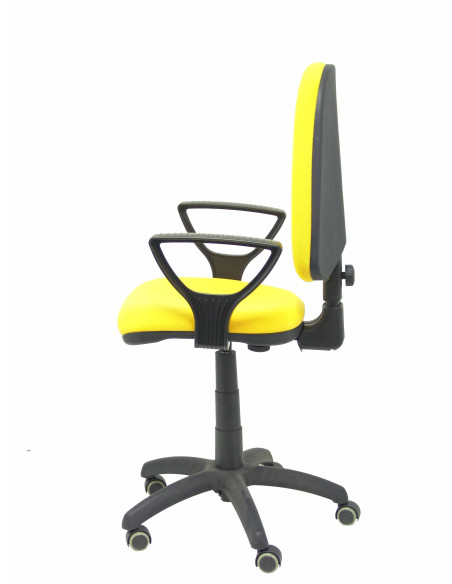 SILLA PIQUERAS Y CRESPO AYNA BRAZOS FIJOS MECANISMO CONTACTO PERMANENTE REGULACION DE PROFUNDIDAD RUEDAS de PARQUET ASIENTO Y RE