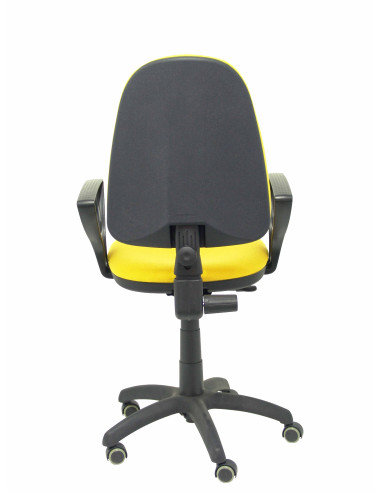 SILLA OPERATIVA AYNA BALI CON BRAZOS FIJOS Y RUEDAS DE PARQUE