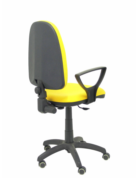 SILLA PIQUERAS Y CRESPO AYNA BRAZOS FIJOS MECANISMO CONTACTO PERMANENTE REGULACION DE PROFUNDIDAD RUEDAS de PARQUET ASIENTO Y RE