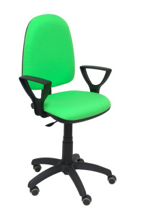 SILLA OPERATIVA AYNA BALI CON BRAZOS FIJOS Y RUEDAS DE PARQUE