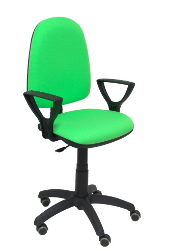 SILLA OPERATIVA AYNA BALI CON BRAZOS FIJOS Y RUEDAS DE PARQUE