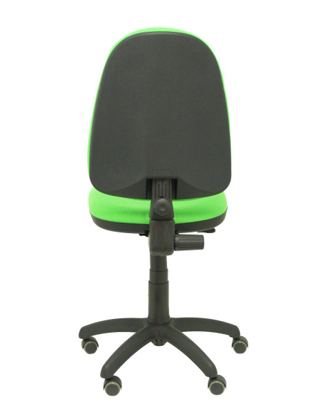 SILLA PIQUERAS Y CRESPO AYNA MECANISMO CONTACTO PERMANENTE RUEDAS de PARQUET ASIENTO Y RESPALDO TAPIZADO BALI VERDE PISTACHO