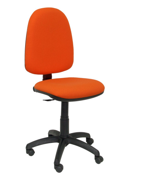 SILLA PIQUERAS Y CRESPO AYNA MECANISMO CONTACTO PERMANENTE CON REGULACION DE PROFUNDIDAD ASIENTO Y RESPALDO TAPIZADO BALI NARANJ