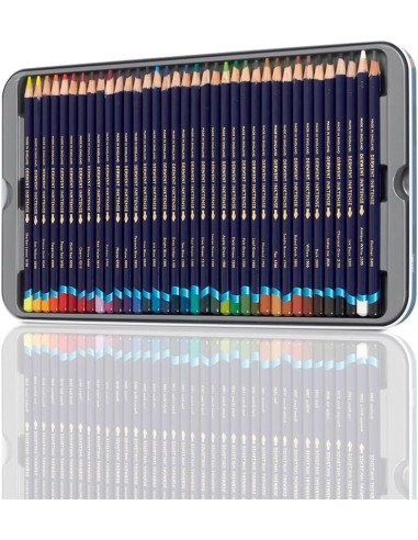 CAJA DE METAL 36 LÁPICES DERWENT INKTENSE
