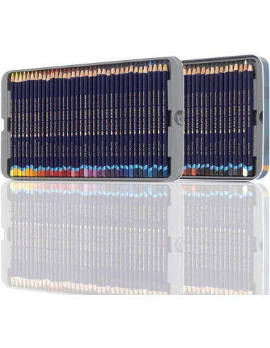 CAJA DE METAL 72 LÁPICES DERWENT INKTENSE