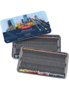 CAJA DE METAL 72 LÁPICES DERWENT PROCOLOUR